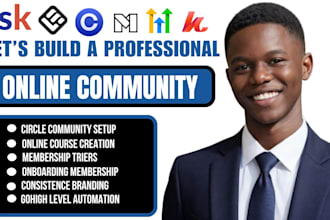 circle so setup circle online community setup course creation membership trier
