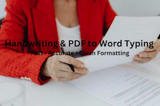 type and format documents quickly and accurately