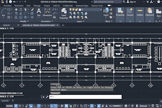 convert pdf or sketch to accurate autocad dwg drawing