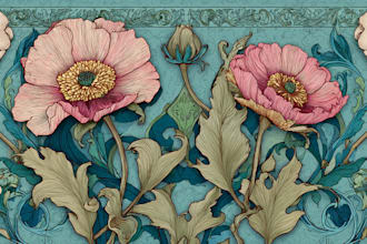 draw anything in art nouveau style