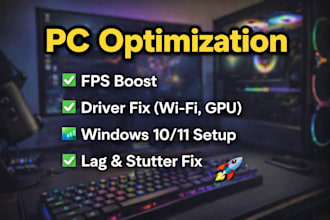 help in installing windows, drivers, and updating them