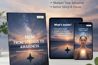 provide a professional meditation and mindfulness ebook guide