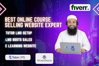 be tutor lms expert and will setup tutor lms , course optimize and fix issues