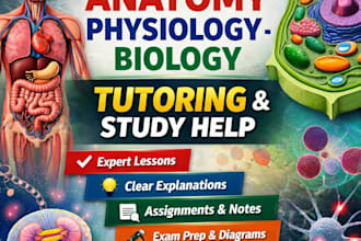 help with anatomy, physiology, biology and related units