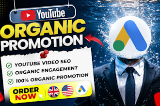 do professional organic youtube promotion for channel growth