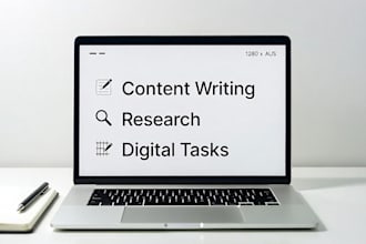 provide digital tasks and services for your projects
