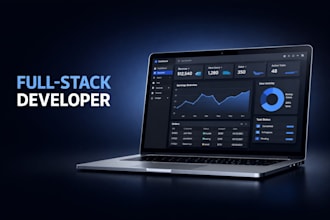 build a custom react web app or admin dashboard with nodejs backend