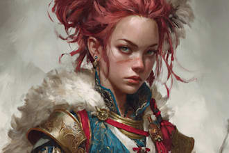 draw any fantasy character that you want