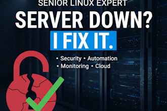 provide professional linux system administration and monitoring