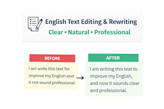rewrite, edit and improve your english text