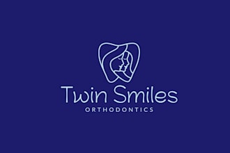 design medical health care logo for twin orthodontists