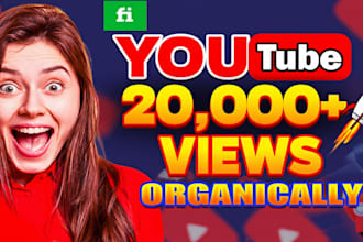 grow 20,000 youtube video views fast