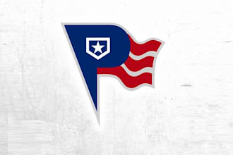 design patriots baseball logo
