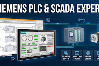 program siemens plc, wincc hmi and scada systems