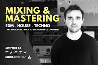 mix and master your techno, house or edm track