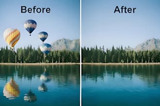 remove unwanted objects from photos professionally
