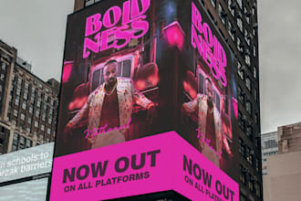 design perfect album cover or music artwork for your music
