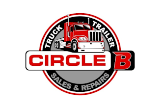 design modern truck and trailer repair shop logo
