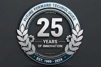 create anniversary marriage event wedding logo design