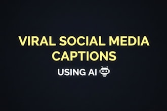 write viral social media captions using ai