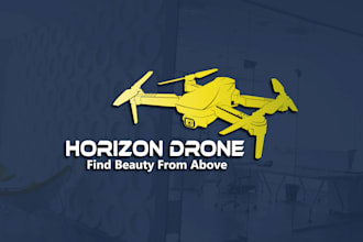 design photography camera, vintage drone, and 3d logo