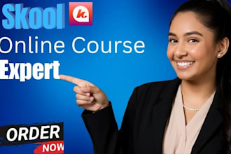 set up skool community online course kajabi mighty network circle so management