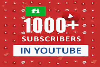 guarantee youtube channel promotion 1,000 for more subscriptions