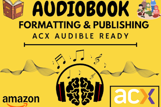 edit, master, and acx proof your audiobook