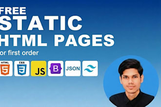 provide HTML CSS js website design for your business