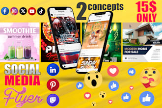 design social media post