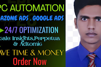 set up ppc automation campaign optimization for amazon and google ads