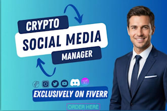 be your crypto social media manager for web3, nft, telegram, discord and x