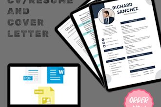 design a professional resume or CV using canva