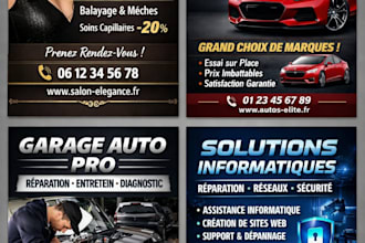 vous créer un  logo ou flyers en hd exceptionnel  flyers, site
