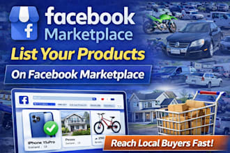 list your products on facebook marketplace for your store