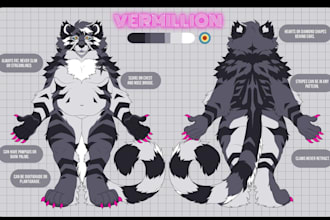 furry reference sheet fursona ref sheet anthro ref sheet furry ref sheet nsfw oc