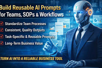 design ai prompts to standardize content and decision processes