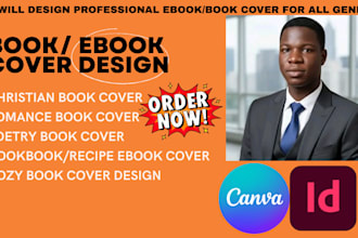 design professional book cover modern book cover poetry book cover paperback