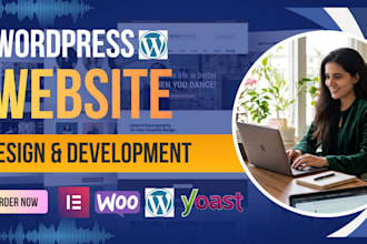 build, design, or redesign a professional wordpress website