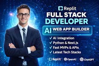 develop apps using replit, base 44, bolt, and lovable ai