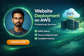 deploy your website on AWS  secure, scalable and fast setup