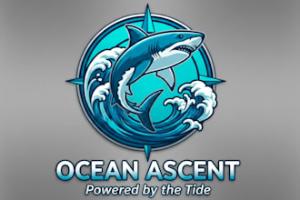 do professional custom shark logo for with new concept