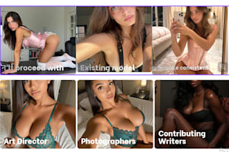 consistent with your exisiting image create ai onlyfans realistic fanvue model
