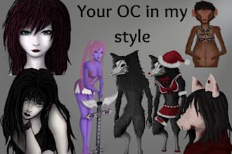 draw or sketch your oc