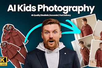 create ai kids fashion model photos for boys clothing