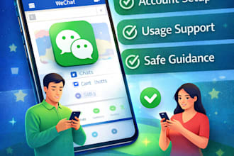 help you set up and use a wechat account safely