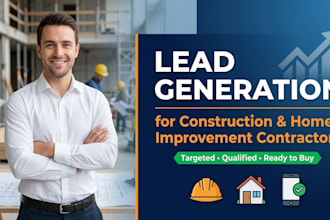 do lead generation for construction and home improvement contractors