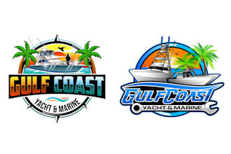 design modern boat logo for your business