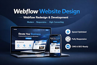 setup webflow website redesign webflow website webflow website development