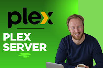 set up plex server for you